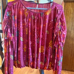 Free People S/P Wildflower Honey Top
